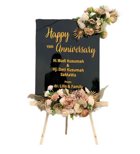 Papan Bunga Akrilik Arahan